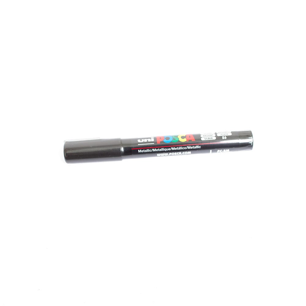 Uni Posca, Paint Marker, Art & School, 5M, 48472, Silver